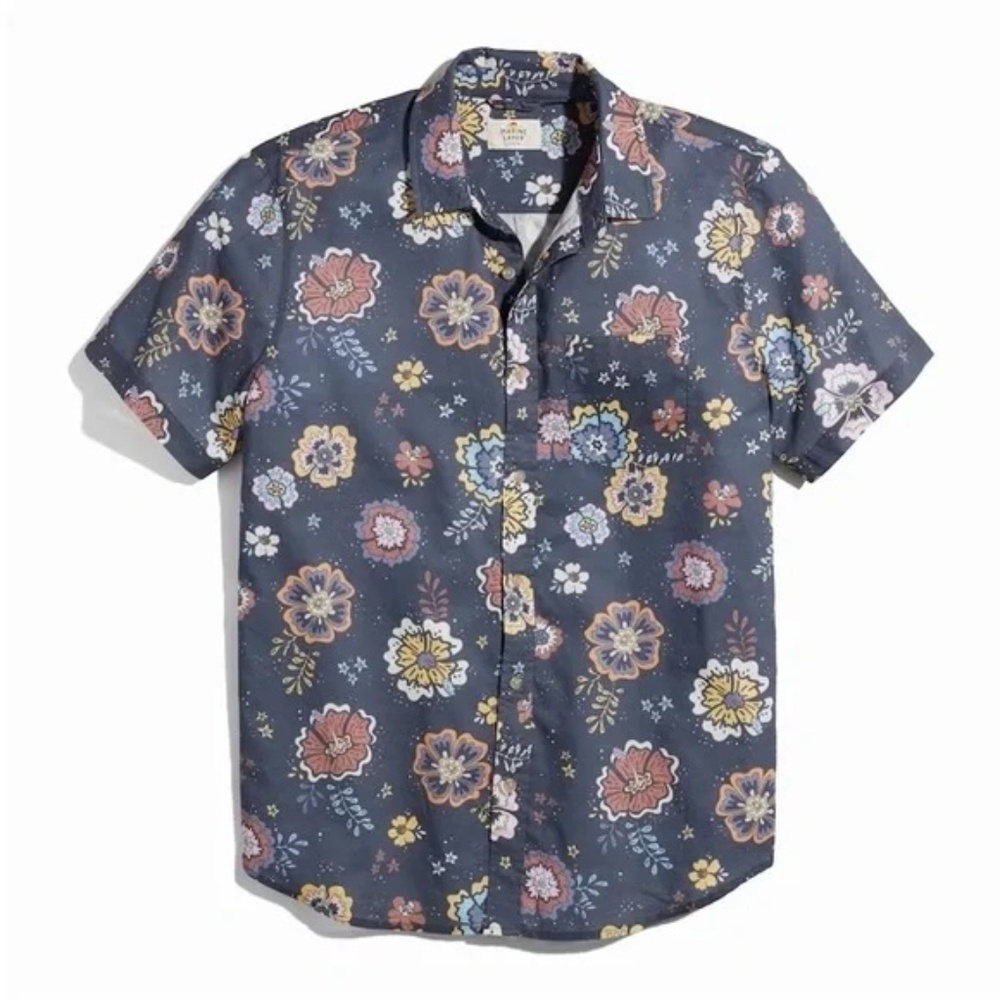 Marine Layer - Floral Button Down